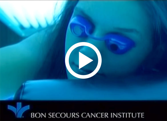 Skin Cancer myths commercial from Bon Secours Cancer Insitute featuring Dr. Christine Rausch